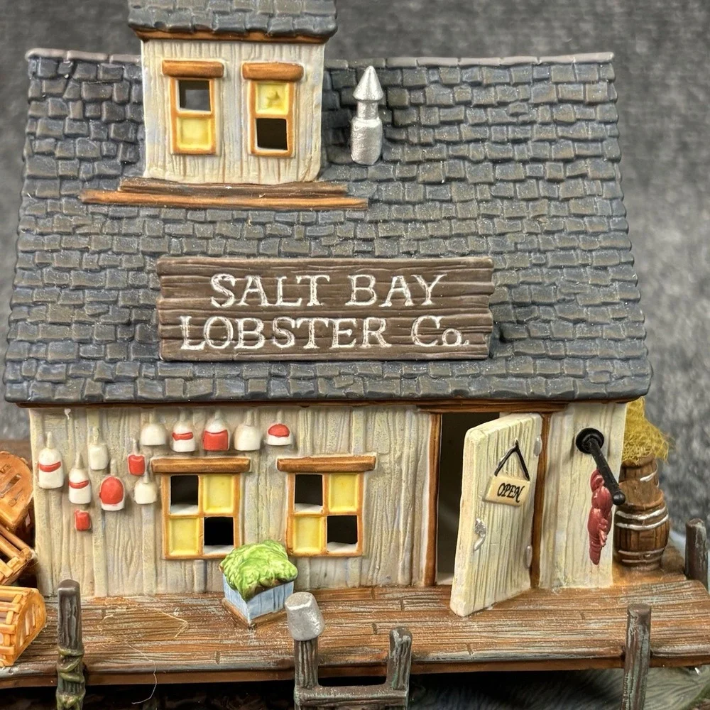 Department 56 Salt Bay Lobster Company #56658 New England Village/COMPLETE